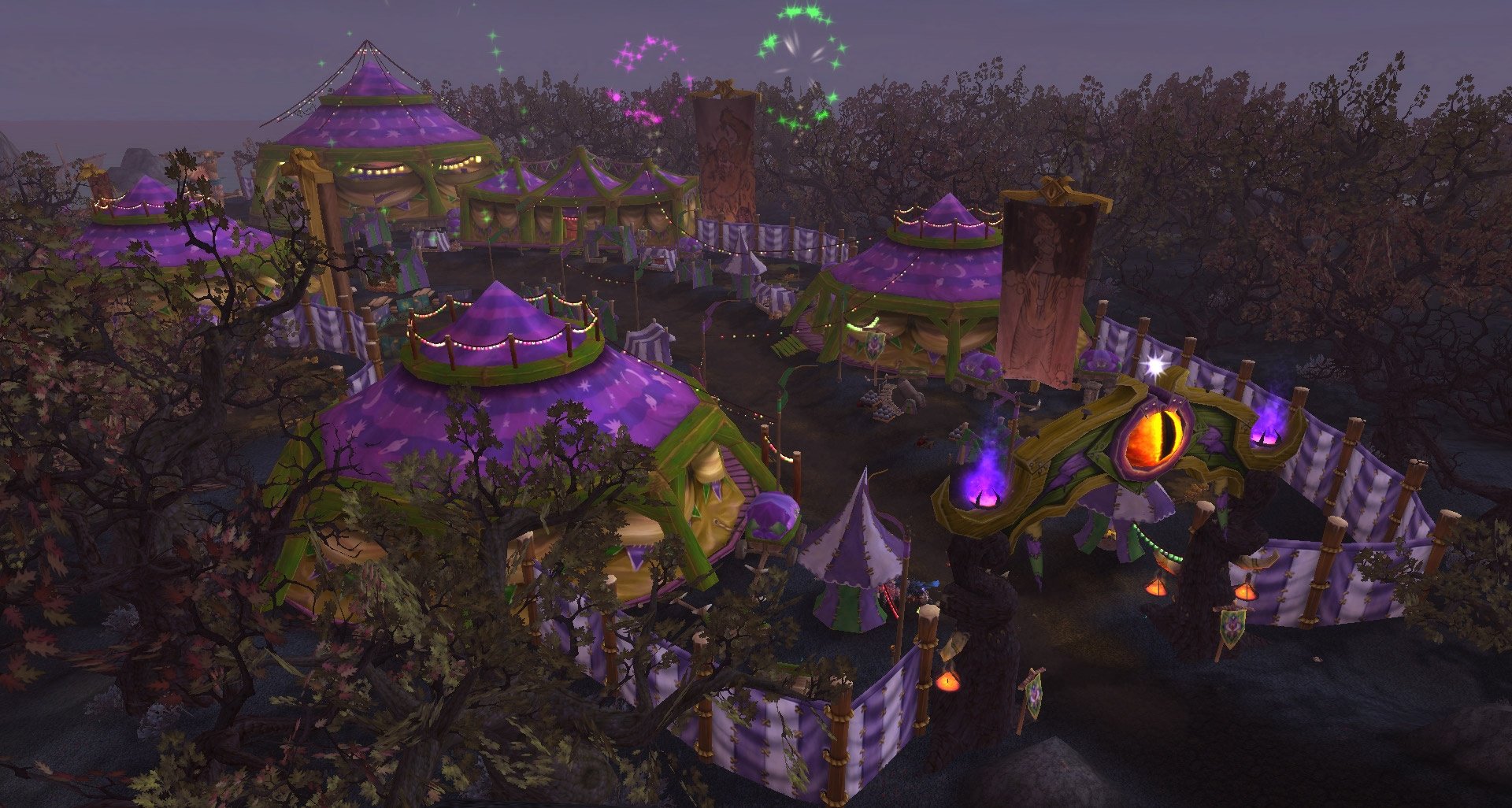 An Image of the Darkmoon Faire